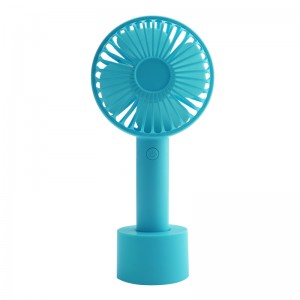 Mini Fan kannettava kädessä pidettävä työpöytä kosteutus Mini Cartoon tuuletin ja kestävä Mini Hand Fan
