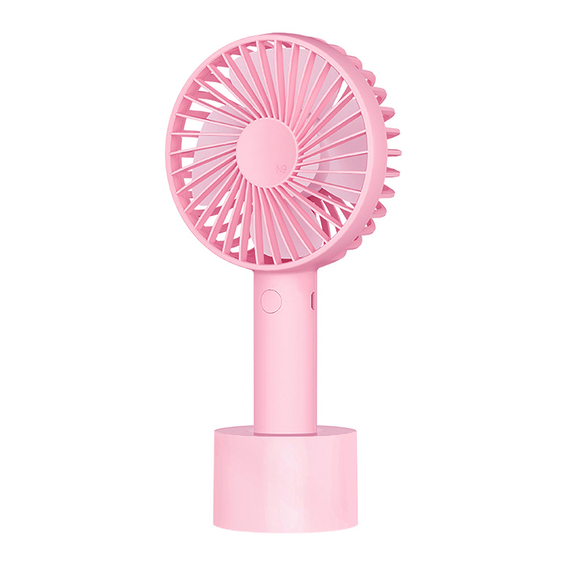 Mini Fan kannettava kädessä pidettävä työpöytä kosteutus Mini Cartoon tuuletin ja kestävä Mini Hand Fan
